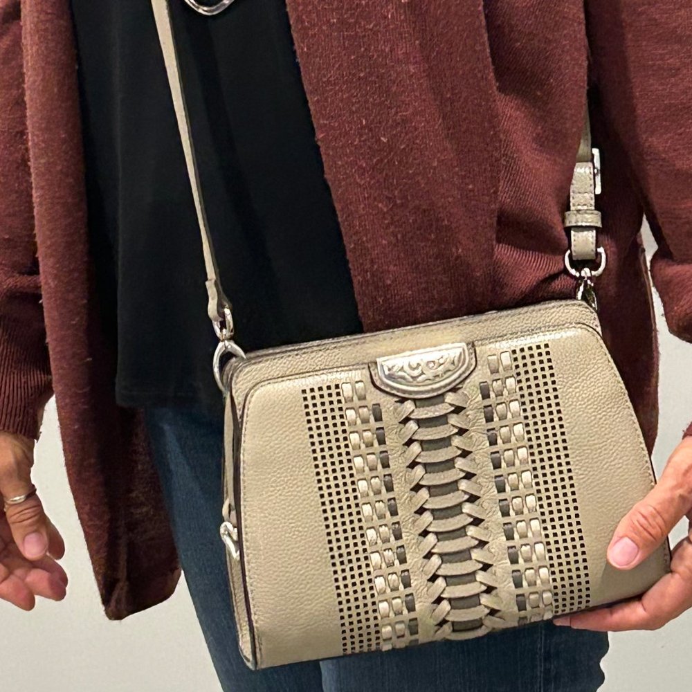 Brighton Gorgeous Grey/Taupe Purse